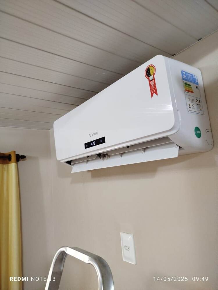 Instalação finalizada com selo de eficiência energética - DMR Climatização